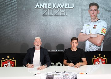 Mladi veznjak Ante Kavelj potpisao do 2028. godine